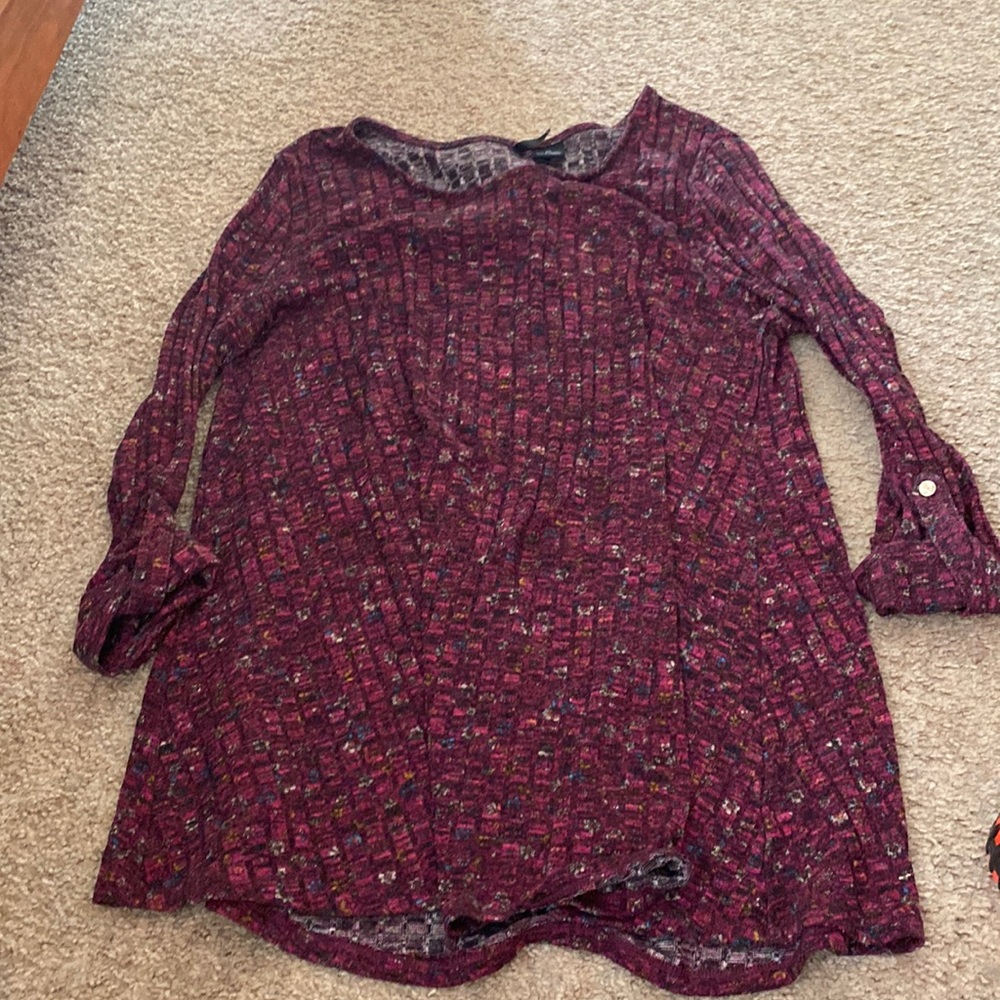 Purple sweater